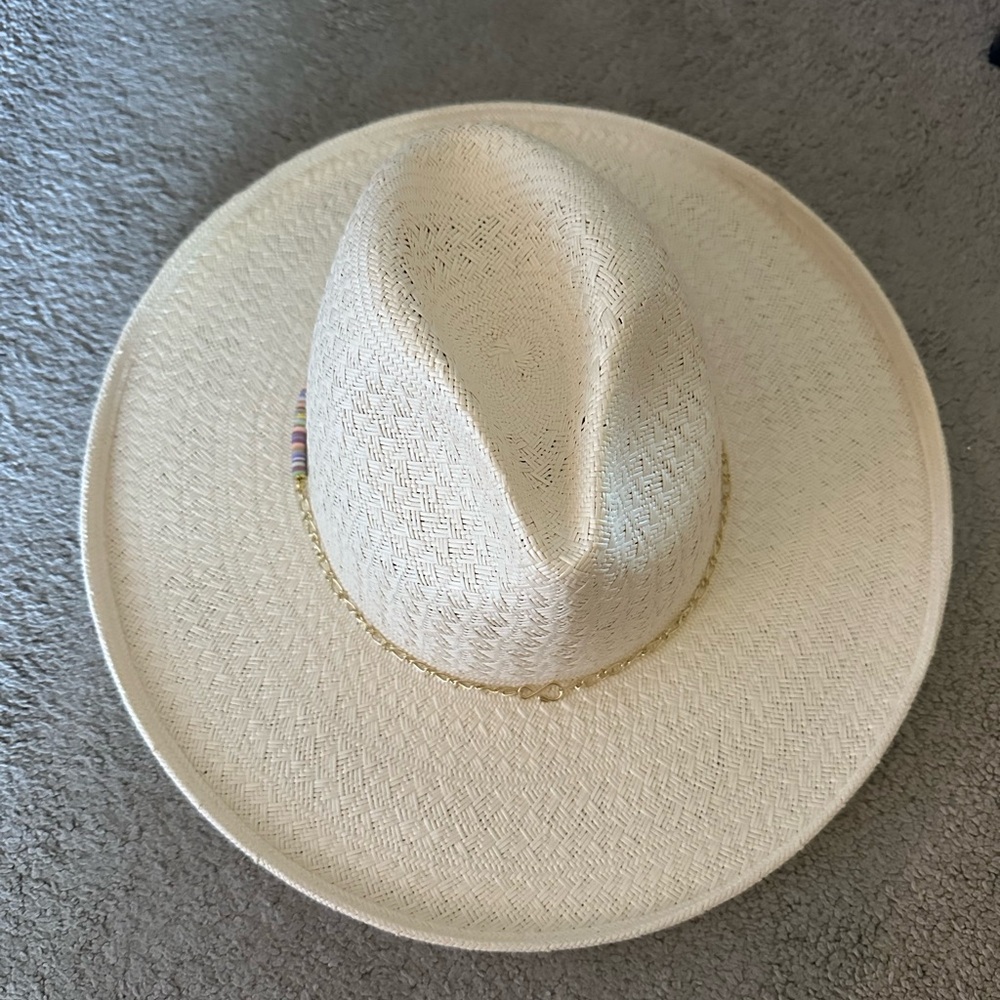 Cara Loren Pencil Brim Straw Gigi Pip Hat